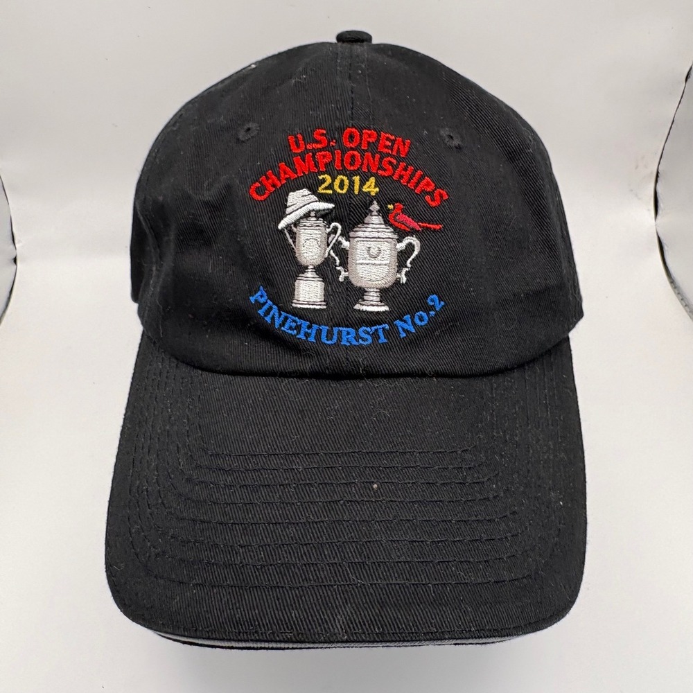 US Open Championships 2014 Pinehurst No 2 Golf‎ Cap Black USGA Member